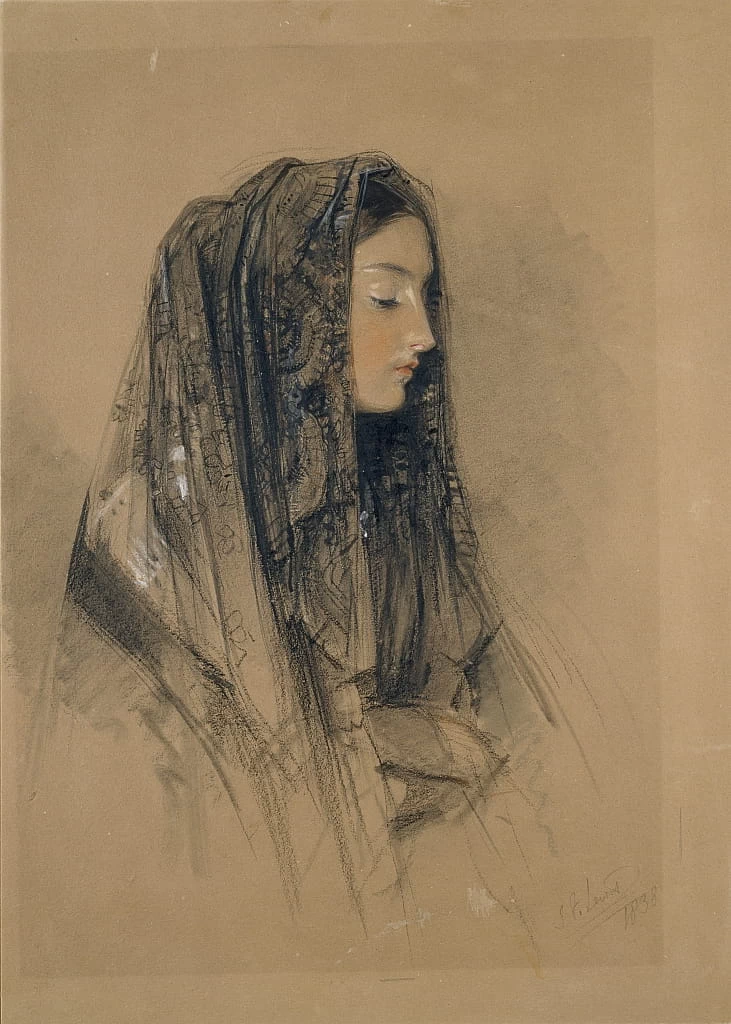 Testa di ragazza italiana, 1838 - Ashmolean Museum, University of Oxford